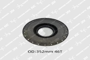 ชิ้นส่วนเครื่องขุด 1PCS Coupling 352mm46T