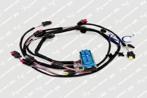 E323D C6.4 Части экскаватора проводных узлов двигателя