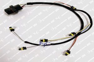 Двигатель CAT Caterpillar C9 проводки инжектора топлива C9