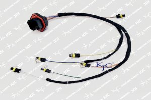 Двигатель CAT Caterpillar C9 проводки инжектора топлива C9