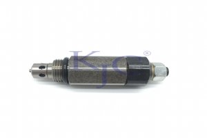 31EM-10040 R200-5 วาล์วบรรเทาหลักความปลอดภัยความดันสำหรับชิ้นส่วนอะไหล่ไฮดรอลิกเครื่องขุด