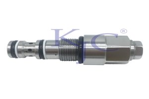 723-50-55100 PC120-6 วาล์วขนถ่ายไฮดรอลิกสำหรับชิ้นส่วนไฮดรอลิกชิ้นส่วนอุปกรณ์ก่อสร้าง