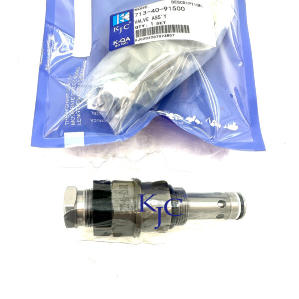 KJC Excavator Spare Part Valve Assy 713-40-91500 7134091500 - Image 3